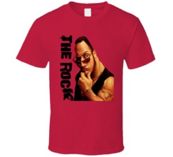 The Rock Dwayne Johnson Wrestler T Shirt