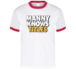 Manny Know Titles Pacquiao Boxing T Shirt