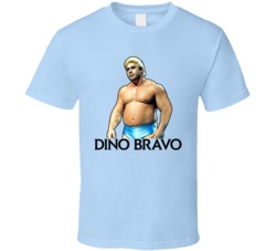 Dino Bravo Wrestling Legend T Shirt