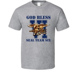 Navy Seal Team Six 6 God Bless T Shirt