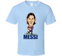 Lionel Messi Barcelona Spain Soccer T Shirt