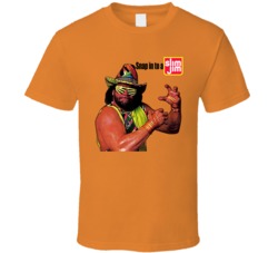 Macho Man Randy Savage Snap In To A Slim Jim T Shirt
