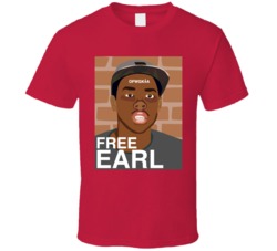 Free Earl Ofwgkta Rappers T Shirt