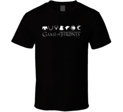 Game Of Thrones All Houses Stark Lannister T Shirt