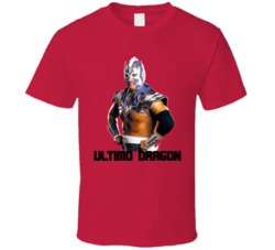 Ultimo Dragon Luchador Wcw Wrestler T Shirt