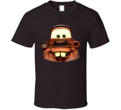 Cars 2 Mater Big Face T Shirt