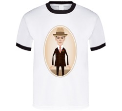 Nucky Thompson Caricature Boardwalk Empire T Shirt