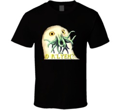 O Rlyeh The Call Of Cthulhu HP Lovecraft T Shirt