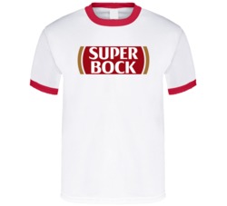 Super Bock Portugese Beer Logo Cerveja T Shirt