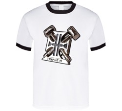 Tiple Hhh Logo Degeneration X T Shirt