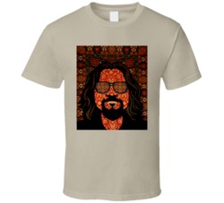 The Dude The Big Lebowski Cult Jesus T Shirt