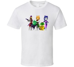 Star Fox Retro Video Game White T Shirt