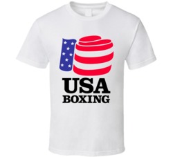 Boxing Usa America T Shirt