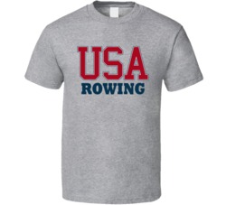 Rowing Usa Retro T Shirt