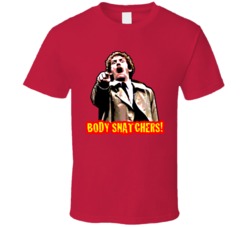 Invasion Of The Body Snatchers Horror Movie Red T Shirt