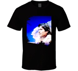 John Denver Folk Country Music Black T Shirt