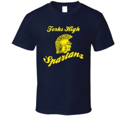 Forks High Spartans Vampire Twilight Jersey T-Shirt T Shirt