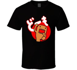 Domo Kun Big In Japan Hiragana Funny T Shirt