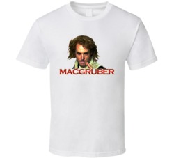 Macgruber Snl Action Funny T Shirt