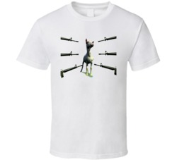 Men Who Stare At Goats Action Comedy T Shirt