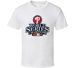 Philadelphia Phillies 2009 World Series Baseball T Shirt
