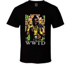 Mr T Wwtd Stained Glass Classic T Shirt