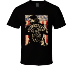Sons Of Anarchy Biker Gang T Shirt