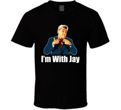 Jay Leno Late Night Talk Show T Shirt