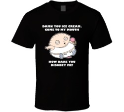 Stewie Griffin Cartoon Funny T Shirt