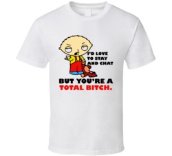 Stewie Griffin Cartoon Funny T Shirt