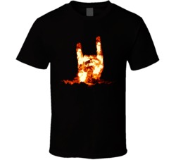 Explosion Devils Horns Funny T Shirt