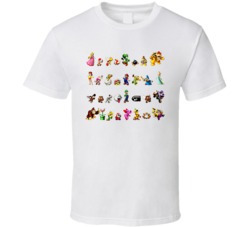 Super Mario Bros Gang Video Game T Shirt