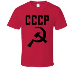 Cccp Red T Shirt