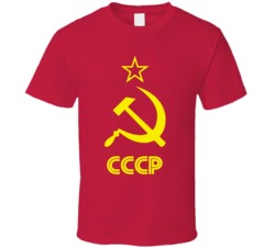 Cccp Red T Shirt