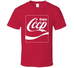 Enjoy Cccp Coke Cola Funny T Shirt