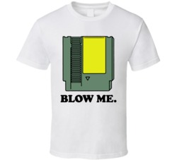 Funny Nes Blow Me T Shirt