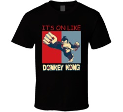 Its On Like Donkey Kong Retro 80s T Shirt