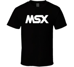 MSX Logo Microsoft Retro Computer T Shirt