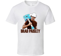 Brad Paisley Country Singer T Shirt