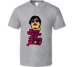 Jesus Loves Porn Stars Funny T Shirt