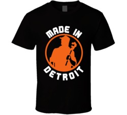 Made In Detroit Muscle Car Vintage T Shirt