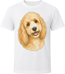 Cockapoo Dog Portrait Doodle Mom Doodle Dad Gift T Shirt