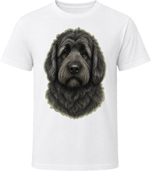 Newfypoo Dog Portrait Doodle Mom Doodle Dad Gift T Shirt