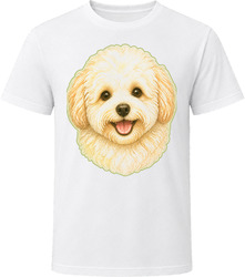 Poochon Dog Portrait Cute Doodle Owner Gift T Shirt