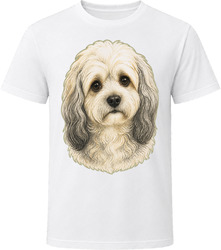 Peekapoo Dog Portrait Doodle Mom Gift T Shirt