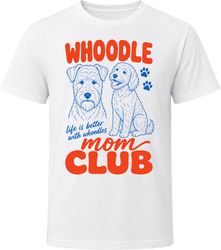 Whoodle Mom Club T Shirt