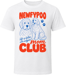 Newfypoo Mom Club T Shirt