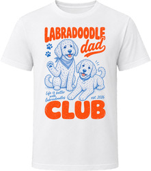 Labradoodle Dad Club T Shirt