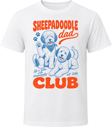 Sheepadoodle Dad Club T Shirt
