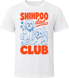 Shihpoo Dad Club T Shirt